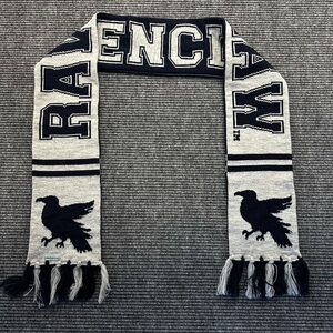 Unisex Adult Ravenclaw Reversible Knit Scarf Harry Potter Hogwarts Heathered